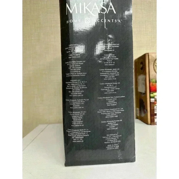 Mikasa Mango Wood Salad Bowl OPEN BOX - Picture 3 of 4